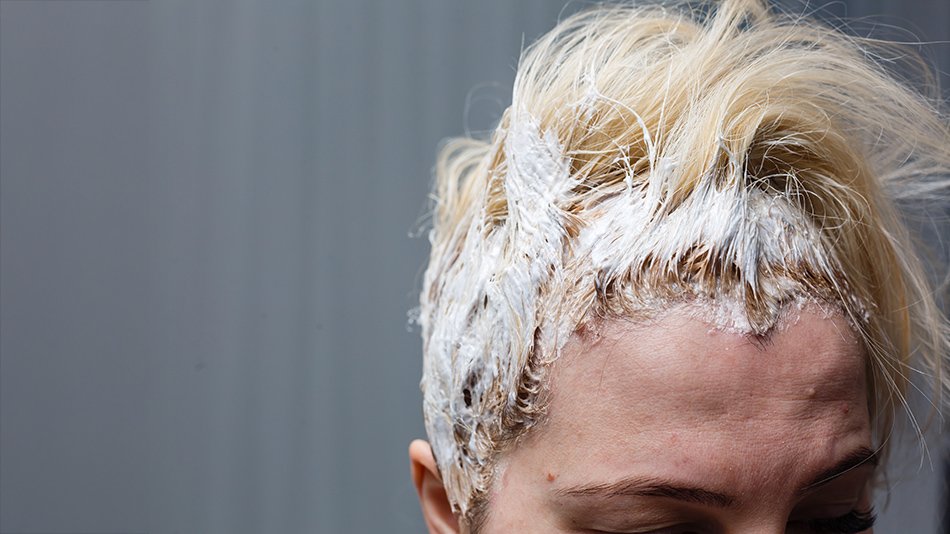 Farbowanie odrostów