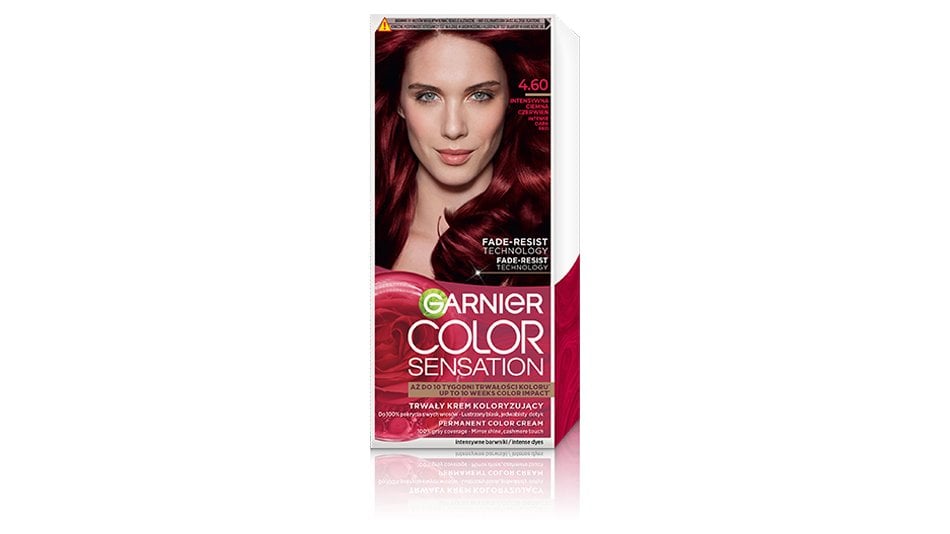 Garnier Color Sensations Ciemna czerwień 4.60