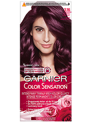 Farba do włosów Garnier Color Sensation 3 1 6 głęboki Ametyst